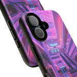 Empty Mall Escalator Vaporwave Art Tough Phone Case