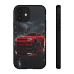 Charger Hellcat Widebody Red Rain Art Phone Case