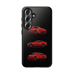 Red 370Z Sports Coupe Tough Phone Case for JDM Enthusiasts