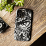Manga Speed Lines Art Tough Phone Case