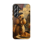 Poodle in Beret Phone Case | Vintage Paris Café Illustration