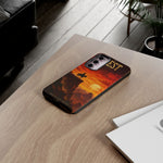 Western Sunset Cowboy Phone Case | Rugged Protective Cover