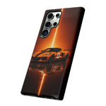Z06 C8 Phone Case, Orange Racing Livery Studio Cover