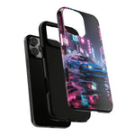 Skyline GT-R Tokyo Rain JDM Night Art Tough Phone Case