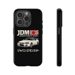 R34 Skyline GT-R JDM Rising Sun Tough Phone Case Cover Gift
