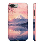 Mount Fuji Dawn Reflection Art Tough Phone Case