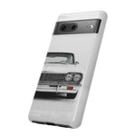 White Impala Phone Case, Classic 64 Lowrider Style Cover, Gift for Guys
