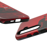 Red Mustang Art Phone Case, GT500 American Muscle Car Tough Cover