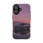 Sunset Skyline GT-R R32 phone case | car reflection, purple dusk