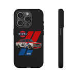 VintageDatsun 510 Racing Stripe JDM Tough Phone Case Cover Gift