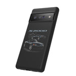 Black S2000 Roadster Collage JDM Tough Phone Case Cover Gift