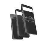 1969 Camaro Black Restomod Front Tough Phone Case Cover Gift
