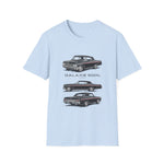 1962 Galaxie 500XL Classic Car T-Shirt | Vintage Coupe Trio Illustration