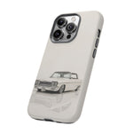 Impala White Studio Phone Case Studio Color Match Car Art