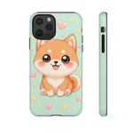 Shiba Inu Kawaii Chibi Smile Pet Dog Art Tough Phone Case