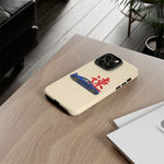 R34 Skyline Red Kanji Minimal Tough Phone Case