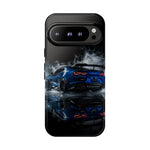 Camaro ZL1 Phone Case, Blue Track Smoke Studio Cover