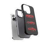 Z28 Red Triview Phone Case Classic Car Illustration