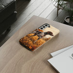 German Shorthaired Pointer Pointing Art Tough Phone Case