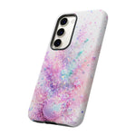 Pastel Galaxy Glitter Splash phone case | tough cover