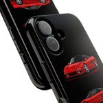 Red NSX Sports Car Phone Case Tough JDM 90s Classic Car Gift