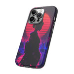 Neon Geisha Silhouette Phone Case | Tough Cover