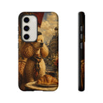 Poodle in Beret Phone Case | Vintage Paris Café Illustration
