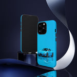 RX-7 Cyan Studio Phone Case Studio Color Match Car Art