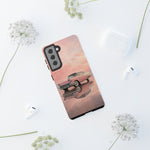 1957 Chevy Bel Air Blush Cream Tough Phone Case for Classic Car Fans