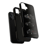 Black Silverado Classic Pickup Tough Phone Case for Chevy Truck Fans