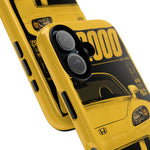 S2000 Spa Yellow Retro 90s JDM Car Tough Phone Case