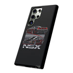 NSX Dual View Black Red JDM Sports Car Tough Phone Case Gift