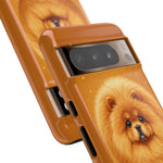 Chow Chow Kawaii Lion Mane Pet Dog Art Tough Phone Case