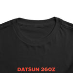 Datsun 260Z Red Vintage Sports Car Graphic Toddler T-Shirt JDM Tee