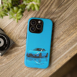 RX-7 Cyan Studio Phone Case Studio Color Match Car Art