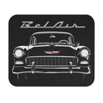1955 Bel Air Classic Car Mouse Pad | Vintage Chevy Front View