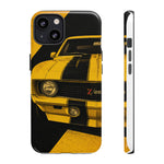 Z28 Yellow Camaro Retro Poster Tough Phone Case