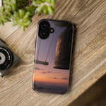 Temple Bell Sunset Phone Case Japan Zen Tough Case