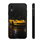 Aggressive Yellow C7 Z06 Tough Phone Case