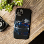 Camaro ZL1 Phone Case, Blue Track Smoke Studio Cover