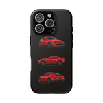 Red 370Z Sports Coupe Tough Phone Case for JDM Enthusiasts