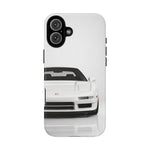 White NSX Phone Case, Retro 90s JDM Supercar Cover, Gift for Car Lovers