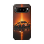 Z06 C8 Phone Case, Orange Racing Livery Studio Cover