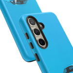 RX-7 Cyan Studio Phone Case Studio Color Match Car Art