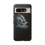 Tarpon Fishing Phone Case, Saltwater Portrait Black Cover, Gift
