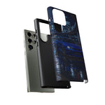 Skyline GT-R R34 Bayside Blue Tokyo Night Art Tough Phone Case