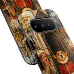Corgi Royal Guard phone case | Cute British corgi soldier illustration