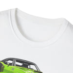 1971 Cuda 440 Muscle Car T-Shirt | Classic Barracuda Trio Illustration