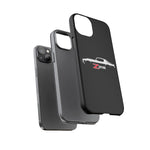 1970 Camaro Z28 White Silhouette Tough Phone Case Cover Gift