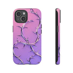 Chrome Thorn Vine Phone Case Vaporwave Tough Cover